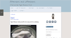 Desktop Screenshot of afternoonsandcoffeespoons.com