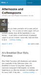 Mobile Screenshot of afternoonsandcoffeespoons.com