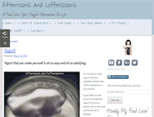 Tablet Screenshot of afternoonsandcoffeespoons.com